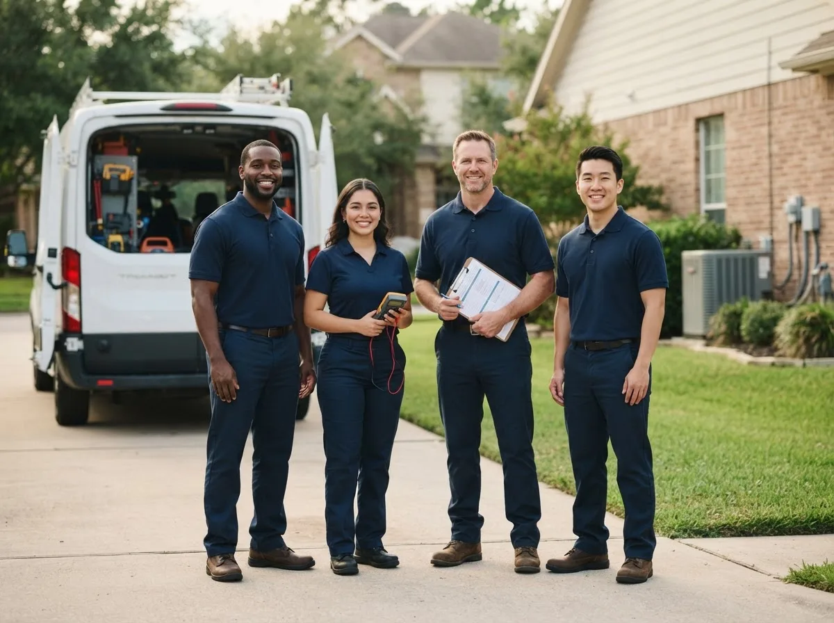 Certified HVAC technician near Harwood, TX